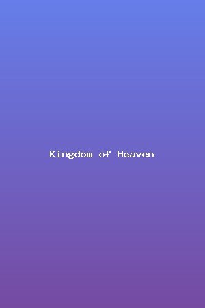 Kingdom of Heaven